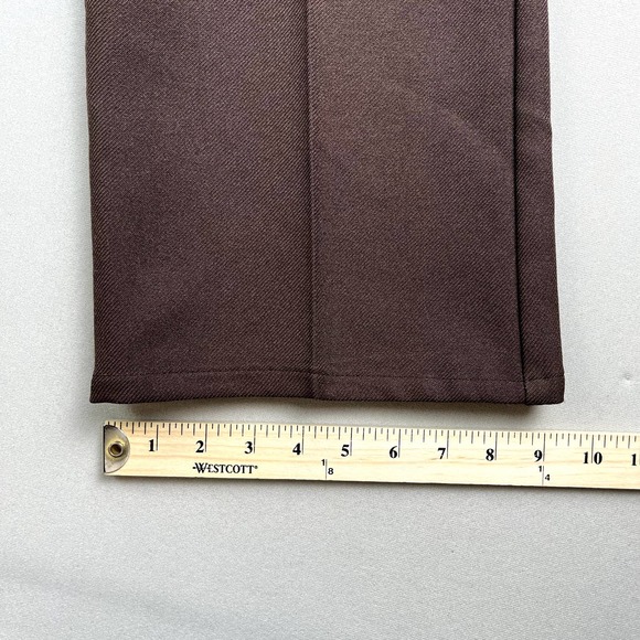 Vintage Levis Sta-Prest Pants Mens 36 Brown Straight Dress Slacks Made USA 90s - Picture 13 of 15